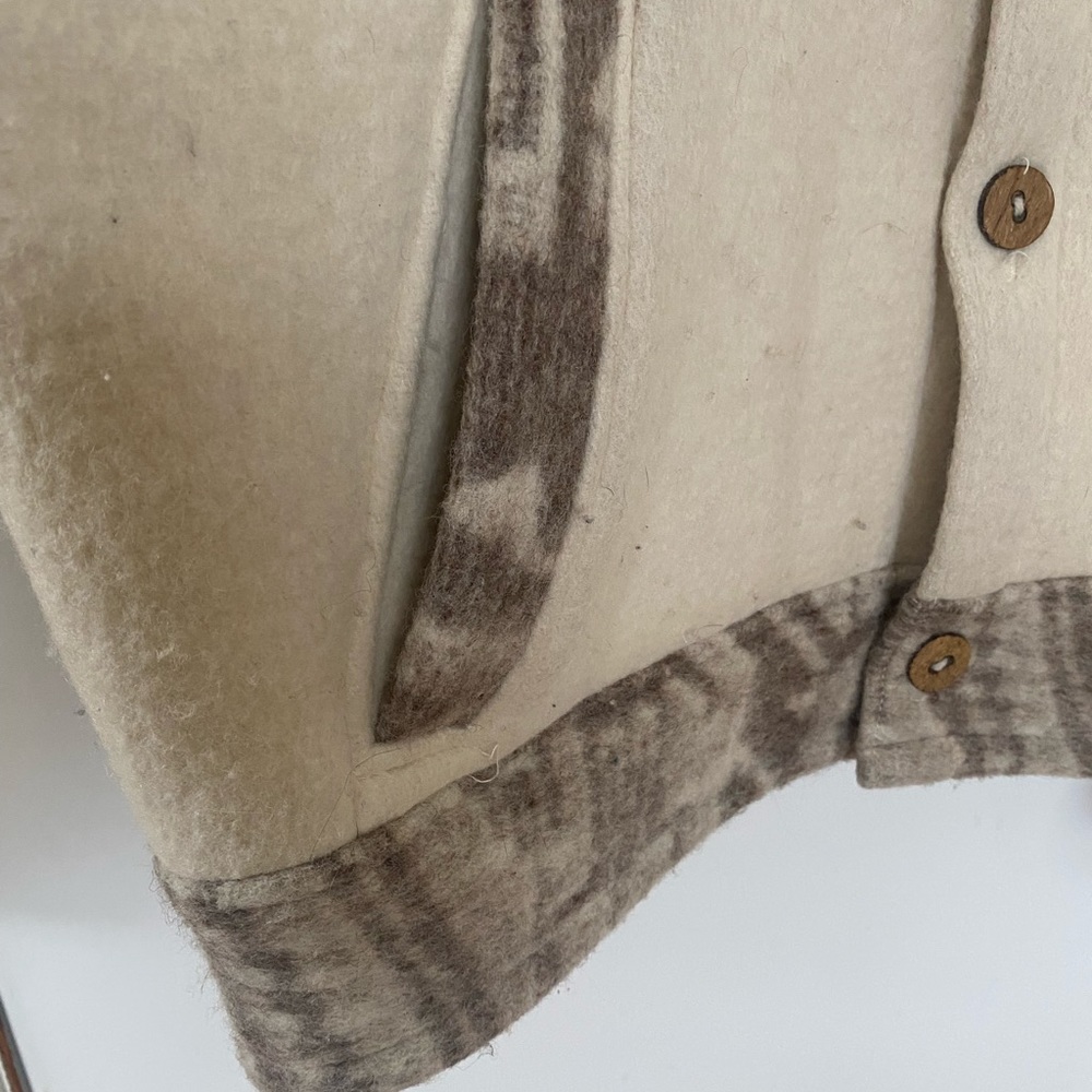 Vintage Handmade Wool Jacket - Picture 5 of 6